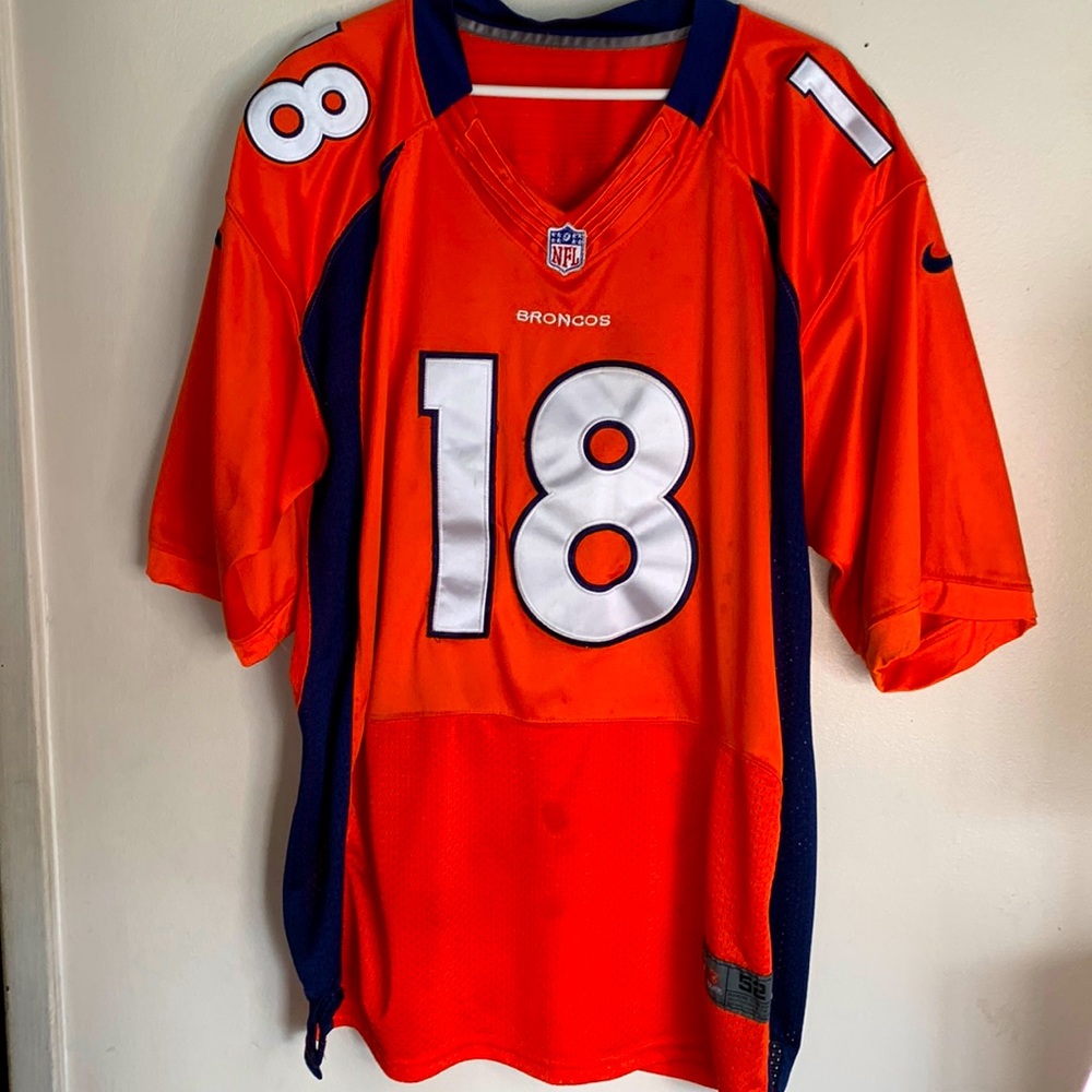 Denver Broncos Peyton Manning jersey size 52(XL)